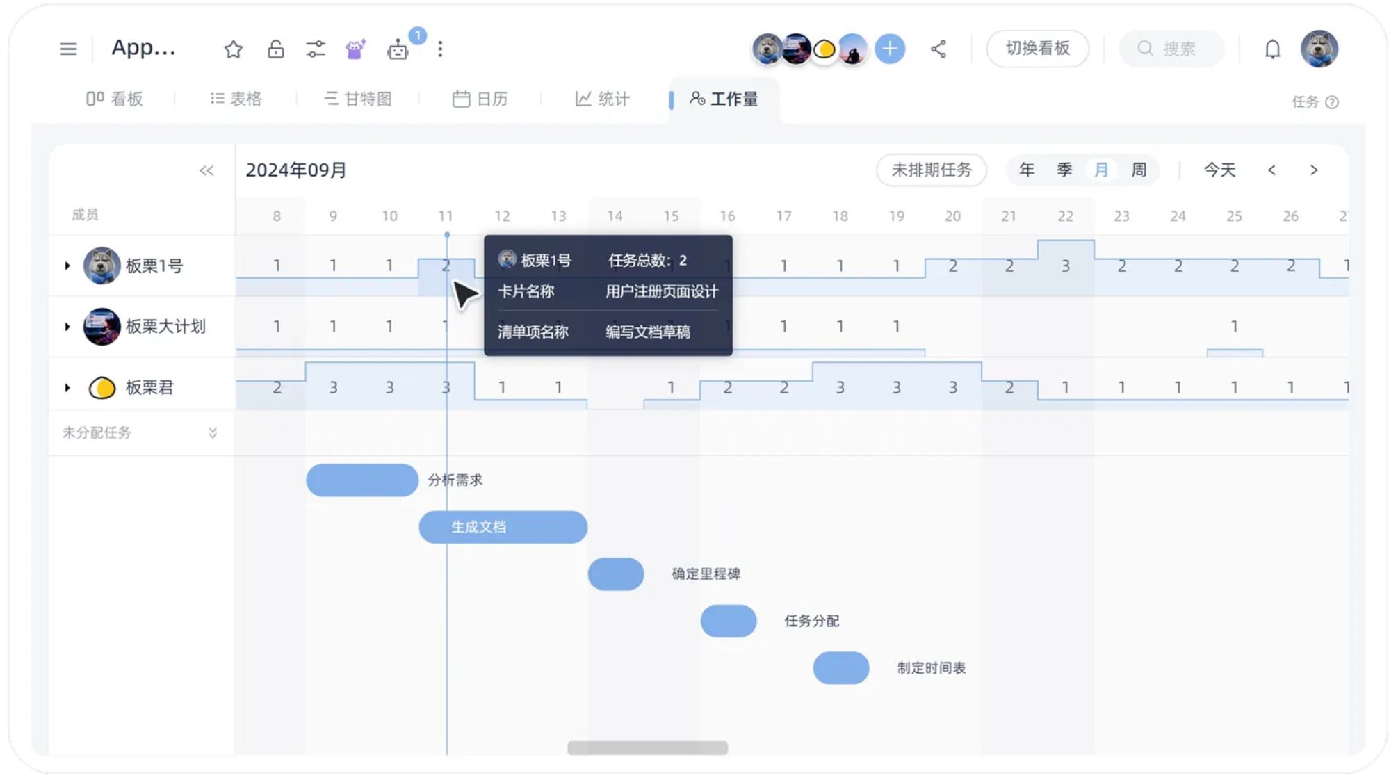 板栗看板工时管理